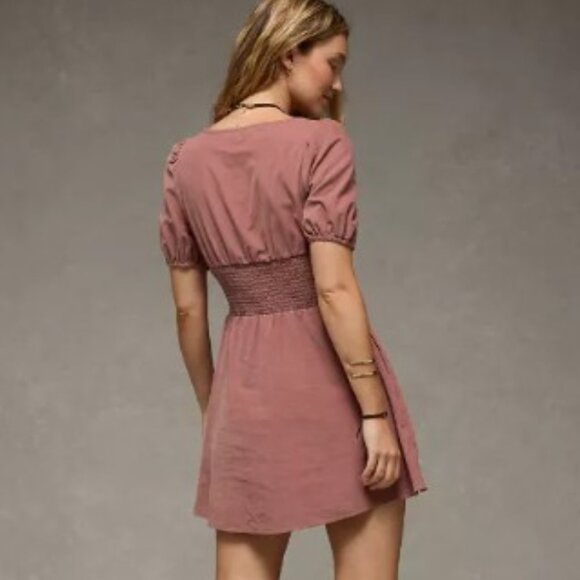 American Eagle V-Neck Mini Dress, NWOT, Size L - Picture 2 of 4